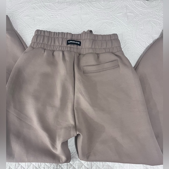 Alphalete Taupe Joggers - Picture 2 of 3